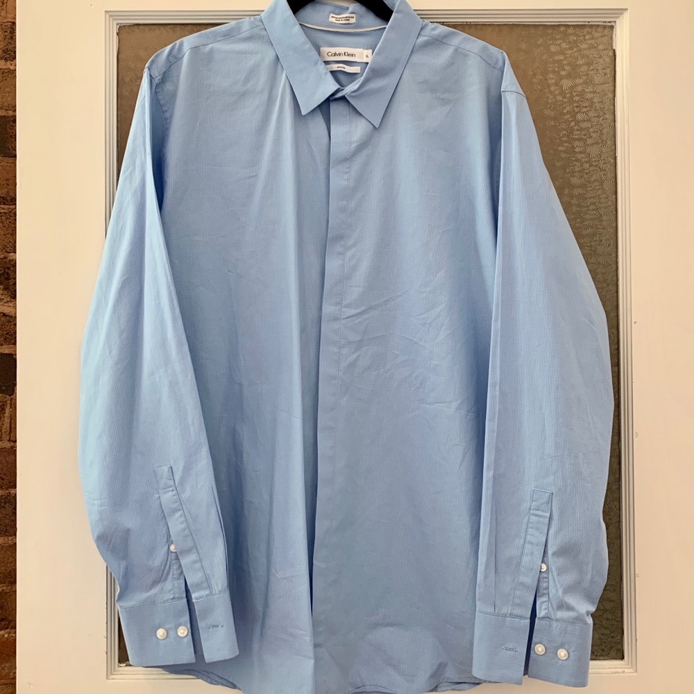 Calvin Klein Mens Dress Shirt